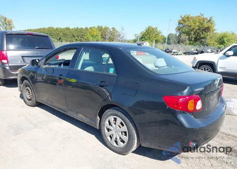 2009 Toyota Corolla z USA, uszkodzony, nr VIN 2T1BU40EX9C070236